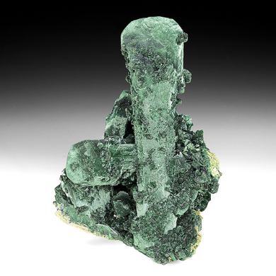 Malachite after Azurite