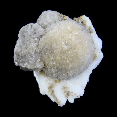 Calcite on Quartz