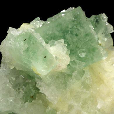 Fluorite, quartz