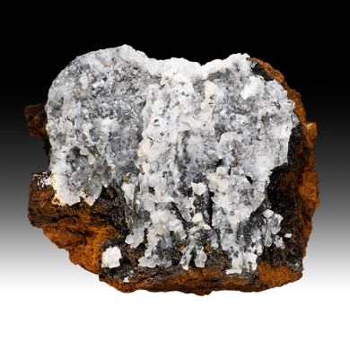 Descloizite with Calcite