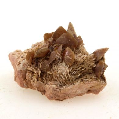 Wulfenite + Baryte.