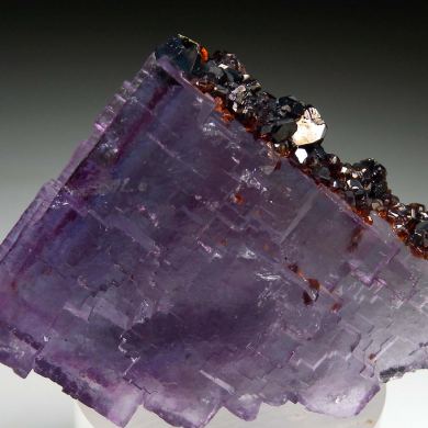 Sphalerite on Fluorite