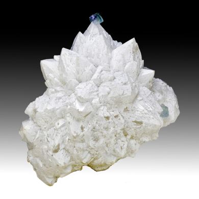 Quartz with Fluorite