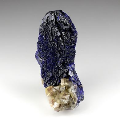 Azurite with Smithsonite