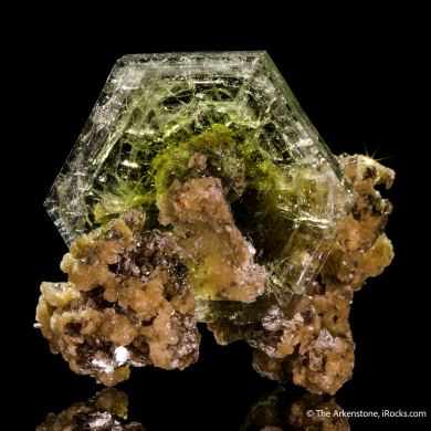 Fluorapatite on Muscovite