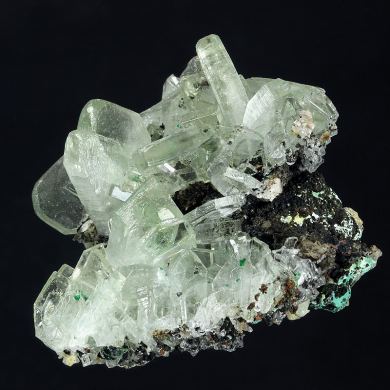 Barite and Malachite