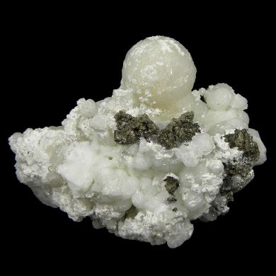 Wavellite with Pyrrhotite