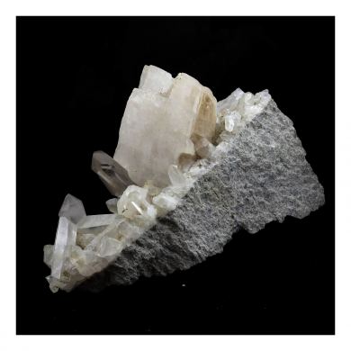 Quartz + Calcite.