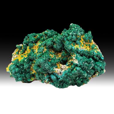 Dioptase with Mimetite