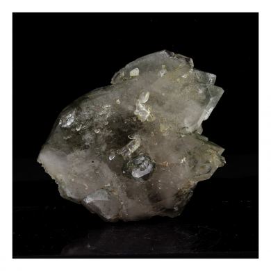 Faden Quartz + Chlorite + Brookite. 237.0 ct.