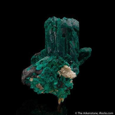 Dioptase with Cerussite