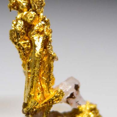 Gold on Quartz