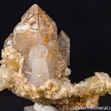 Quartz with Calcite