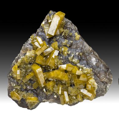 Barite with Fluorite