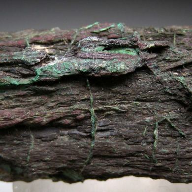 Chalcocite after wood