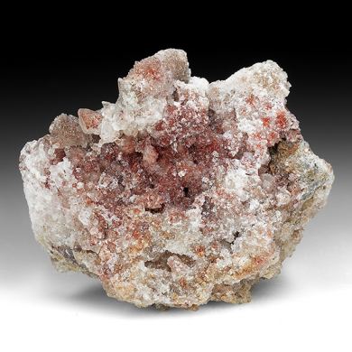 Cinnabar with Calcite