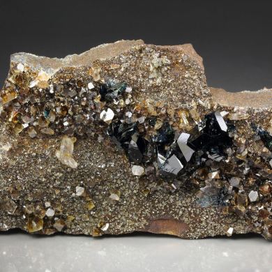 LAZULITE, SIDERITE