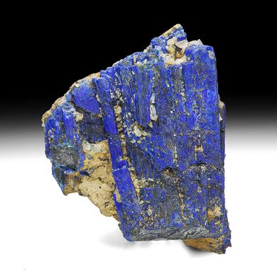 Chalcostibite with Azurite, Malachite