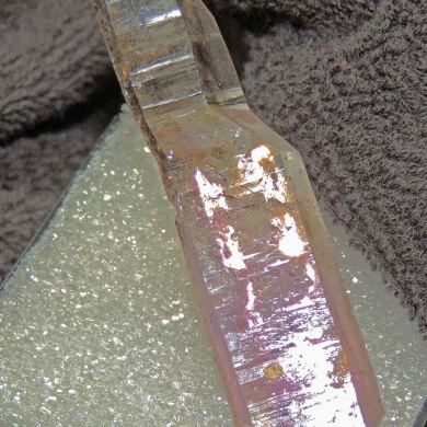 Reverse Sceptered Quartz var: Amethyst