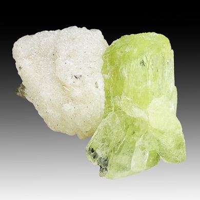 Diopside with Calcite