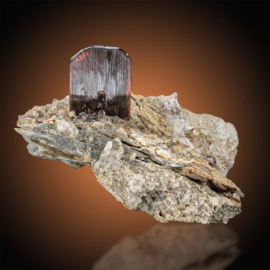 Brookite  & Quartz