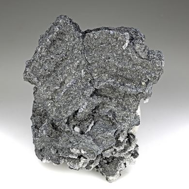 Acanthite after Polybasite