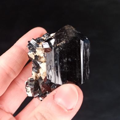 TOURMALINE var. SCHORL - Erongo Mountains, Namibia