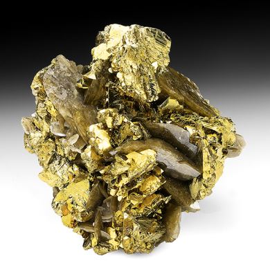 Chalcopyrite with Siderite