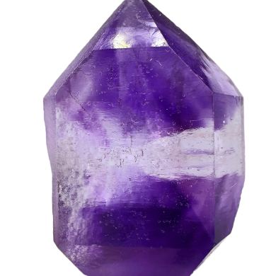 Quartz var. hourglass amethyst