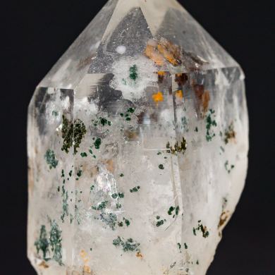 Quartz with inclusions