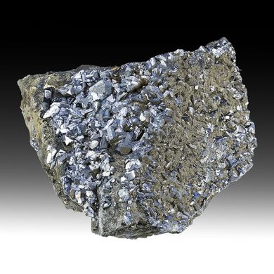 Chalcocite with Pyrite