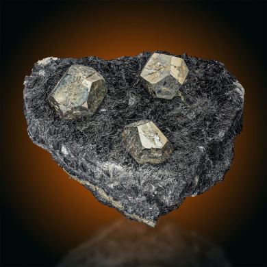 Pyrite  on Hematite