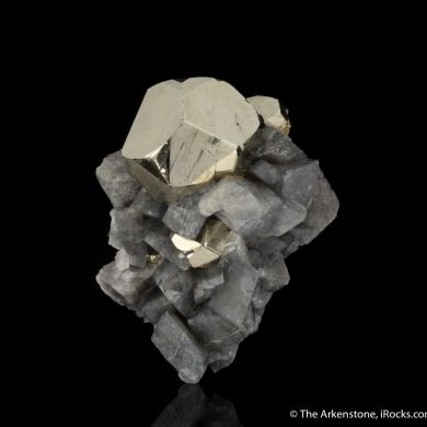 Pyrite on Dolomite