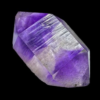 Quartz var. hourglass amethyst