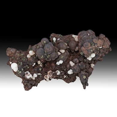 Hematite with Calcite, Marcasite