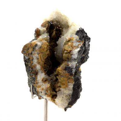 Chalcopyrite, Quartz, Siderite.