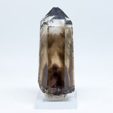 Quartz var. Smoky and Amethyst