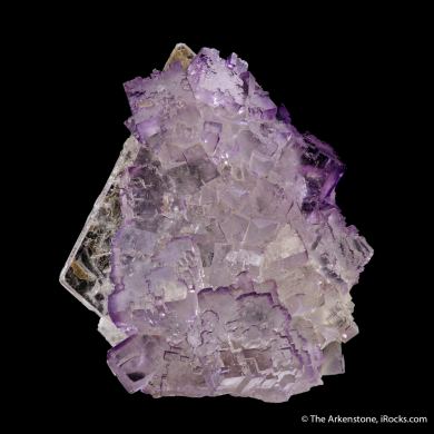 Fluorite on Celestine