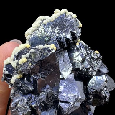 Galena, sphalerite, dolomite