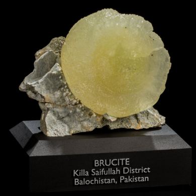 Yellow Brucite from Pakistan