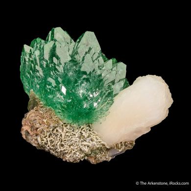 Fluorapophyllite and Stilbite