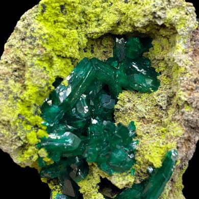 Dioptase, duftite