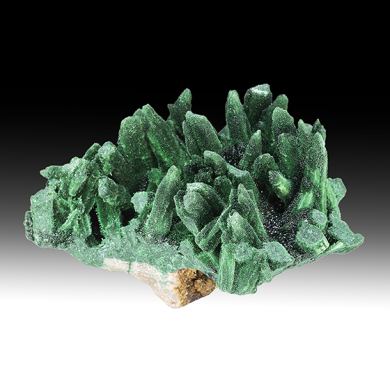 Malachite pseudomorph