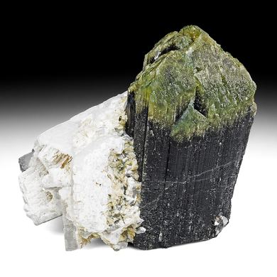 Dravite with Feldspar