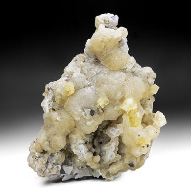 Witherite with Fluorite