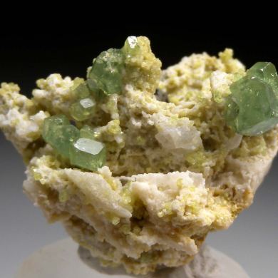 Andradite var. Demantoid