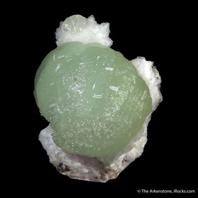 Adamite on Calcite