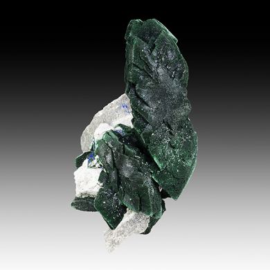 Malachite replacing Azurite