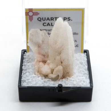 Quartz ps. Calcite