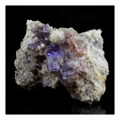 Fluorite + Quartz.